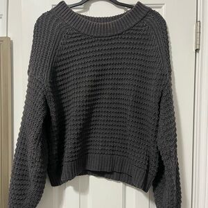 Universal Thread Dark Gray Knit Sweater